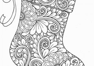 Small Christmas ornament Coloring Pages Xmas Stocking Christmas Pinterest