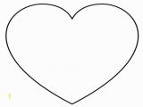 Small Heart Coloring Pages Super Sized Heart Outline Extra Printable Template