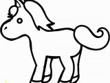 Small Horse Coloring Pages Pony Coloring Pages