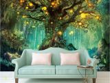 Small Size Wall Murals Beautiful Dream 3d Wallpapers forest 3d Wallpaper Murals Home