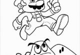 Smash Bros Coloring Pages Super Mario Brothers Coloring Page