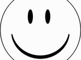 Smiley Face Coloring Pages for Kids Blank Smiley Face Coloring Pages