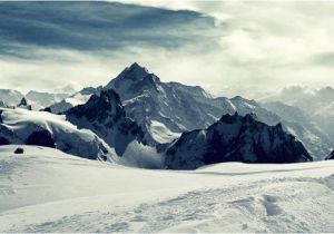 Snow Mountain Wall Mural Cool Snowy Mountains Wallpaper