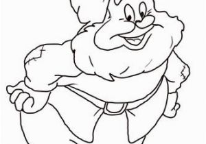 Snow White and the Seven Dwarfs Coloring Pages Happy Dwarf Coloring Page From Snow White and the Seven