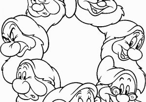 Snow White and the Seven Dwarfs Coloring Pages Pin Em Papirklip