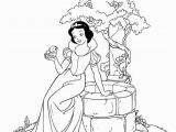 Snow White Coloring Pages Disney Snow White