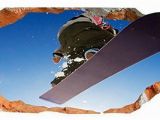 Snowboard Wall Mural Startonight 3d Mural Wall Art D Cor Snowboard Amazing Dual