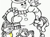 Snowman Christmas Coloring Pages Christmas Coloring Pages