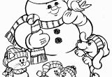 Snowman Christmas Coloring Pages Christmas Coloring Pages