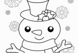 Snowman Christmas Coloring Pages Free Printable Christmas Coloring Sheets for Kids and Adults