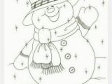 Snowman Christmas Coloring Pages Let It Snow