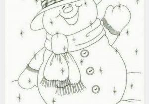 Snowman Christmas Coloring Pages Let It Snow