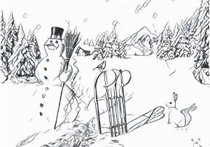 Snowy Mountain Coloring Page Page De Coloriage De Chalet Chalet Noel Coloring Games Apps