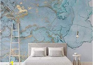 So Blue Gradient Cubes Wall Mural Luxus Blau Vergoldung Textur Tv Hintergrund Wand