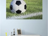 Soccer Ball Wall Mural Room Mates soccer 60 L X 36" W Wall Mural In 2019