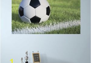 Soccer Ball Wall Mural Room Mates soccer 60 L X 36" W Wall Mural In 2019