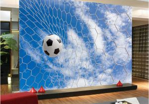 Soccer Ball Wall Mural wholesale 3d Mural Football Wallpaper Murals sofa Background soccer Wall Paper Mural Wallcoverings Papel De Parede Wallpaper Designs Wallpaper