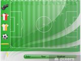 Soccer Field Wall Mural soccer Field Backround Poster