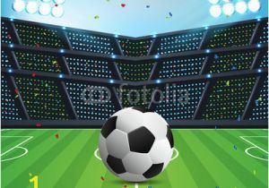 Soccer Goal Wall Mural Abstract Sport soccer Background with Space for Text and