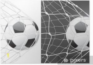 Soccer Goal Wall Mural Score A Goal soccer Ball Poster