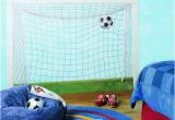 Soccer Goal Wall Mural What A Great Wall Mural for A toy Room or Boys Room whose