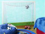 Soccer Goal Wall Mural What A Great Wall Mural for A toy Room or Boys Room whose