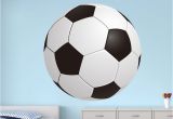 Soccer Murals for Bedrooms soccer Bedroom Wall Graphic soccer Ball Wallpaper Boys