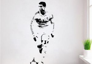 Soccer Wall Mural Decals Cristiano Ronaldo Wall Decal Sticker Cr7 Footballer soccer Wall Art