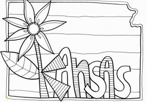 Social Studies Coloring Pages Kansas Coloring Page by Doodle Art Alley