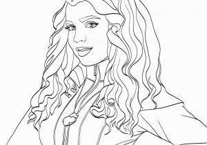 Sofia Carson Coloring Pages Evie Descendants 2 Coloring Page Milahny Bday Pinterest Evie