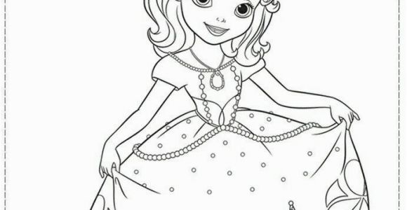 Sofia the First Coloring Page Fresh sofia the First Printable Coloring Pages Flower Coloring Pages