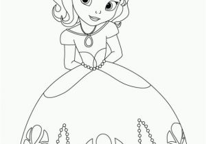 Sofia the First Coloring Page Princess Amber Costume Printable Princess sofia the First Coloring