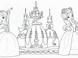 Sofia the First Coloring Page Printable Princess Free Clipart 115