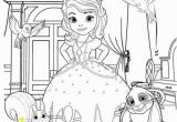 Sofia the First Coloring Page Printable sofia the First Coloring Page
