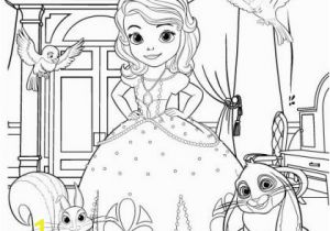 Sofia the First Coloring Page Printable sofia the First Coloring Page