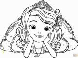 Sofia the First Coloring Page Printable sofia the First Disney Princess Coloring Pages