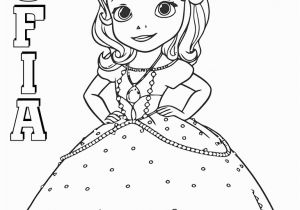 Sofia the First Coloring Pages Pdf sofia the First Colorings