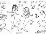 Sofia the First Mermaid Coloring Pages sofia the First Coloring Pages Best Coloring Pages for Kids