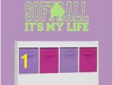 Softball Wall Murals 57 Best softball Wall Decals Images