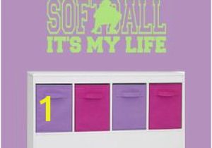 Softball Wall Murals 57 Best softball Wall Decals Images