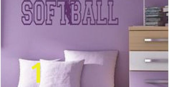 Softball Wall Murals 57 Best softball Wall Decals Images