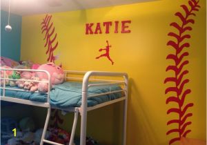 Softball Wall Murals softball Bedroom Ideas 57 Best softball Wall Decals