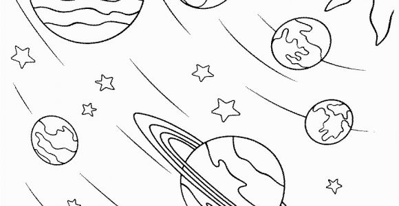 Solar System Coloring Pages for Kids Space Coloring Pages