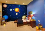 Solar System Wall Mural for Kids 20 Wondrous Space themed Bedroom Ideas You Should Try