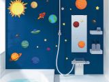 Solar System Wall Mural for Kids the solar System Wall Stickers Decals Children Room Wall Decal