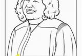 Sonia sotomayor Coloring Page Famous Hispanic Americans Coloring Pages School