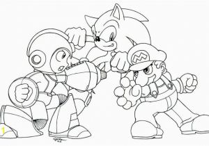 Sonic and Mario Coloring Pages to Print Mario and sonic Coloring Pages Coloring Pages Amp