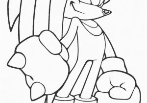 Sonic Tails and Knuckles Coloring Pages Printable sonic Coloring Pages for Kids