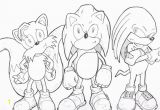 Sonic Tails and Knuckles Coloring Pages sonic Tails and Knuckles by Pedlag On Deviantart