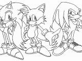 Sonic Tails and Knuckles Coloring Pages Tails Coloring Pages at Getdrawings